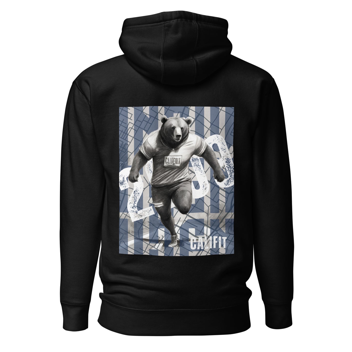 Finish Line Bear Unisex Hoodie