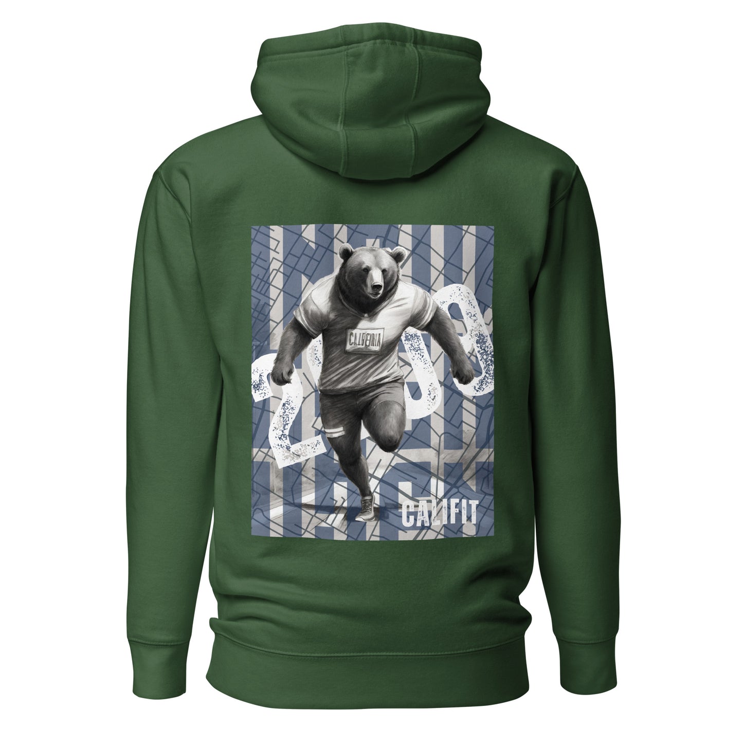 Finish Line Bear Unisex Hoodie