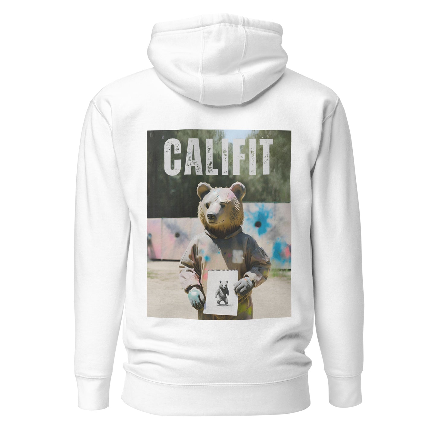 Splatter Bear Unisex Hoodie