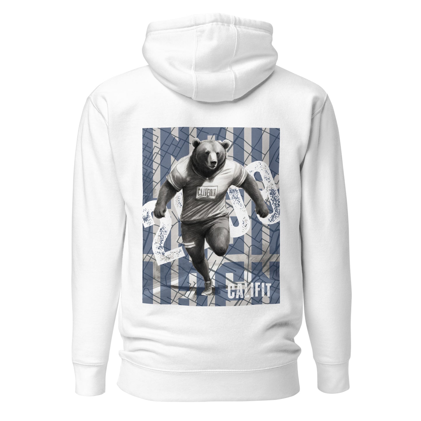 Finish Line Bear Unisex Hoodie