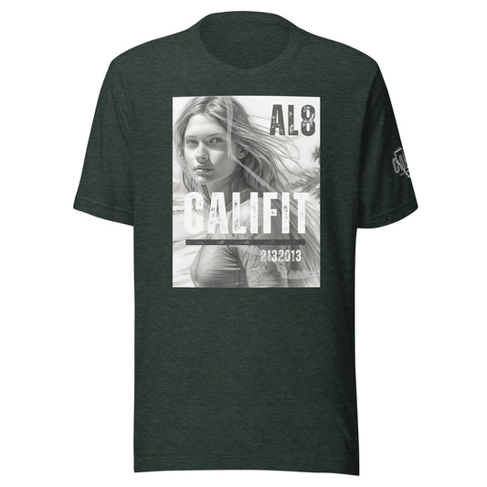 Cali Surfer Girl Unisex t-shirt