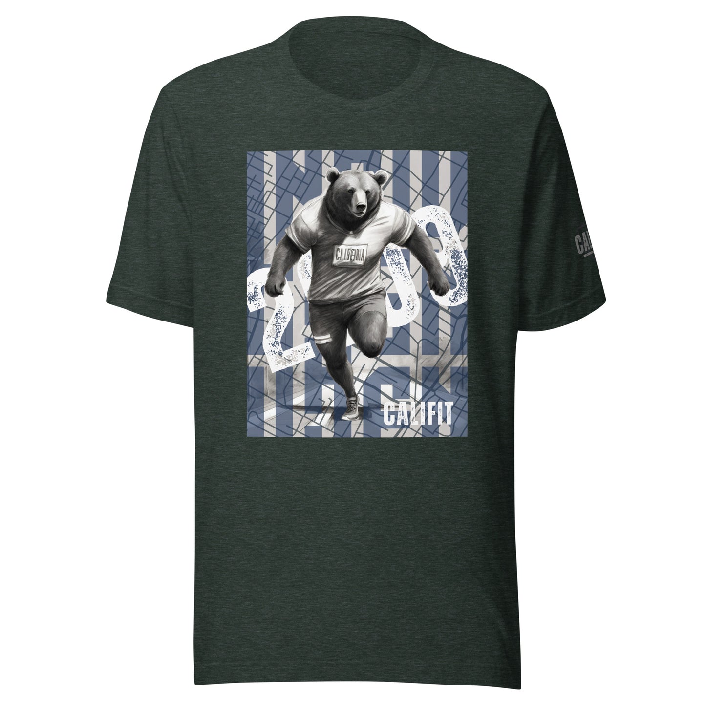 Finish Line Bear Unisex t-shirt