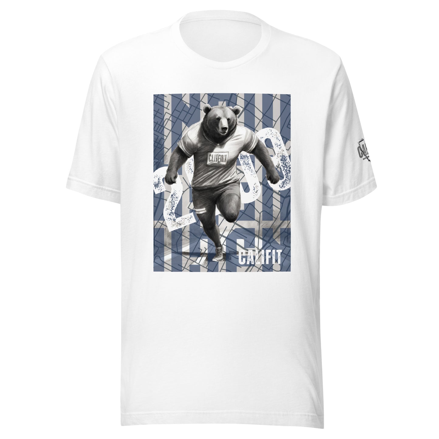 Finish Line Bear Unisex t-shirt