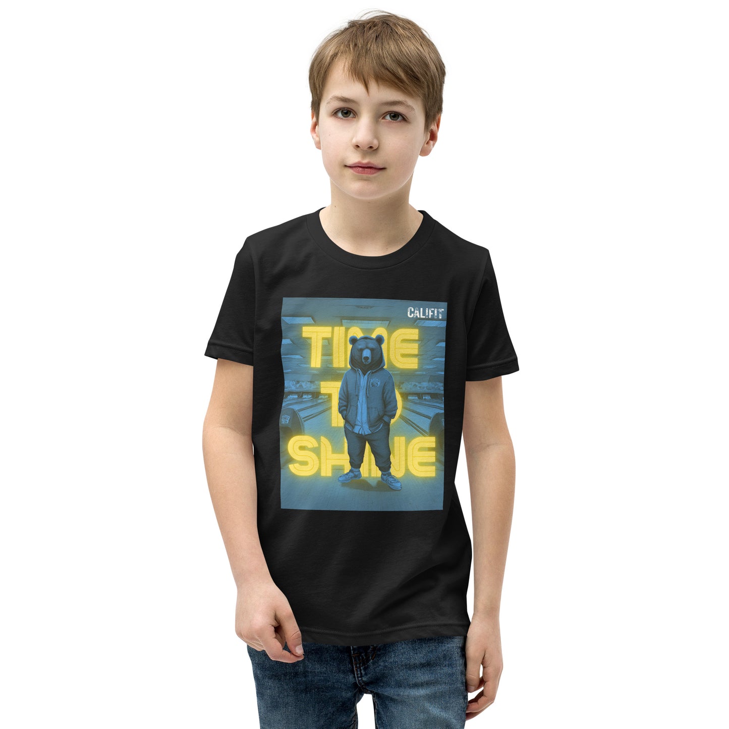 Youth Time to Shine Bear T-Shirt