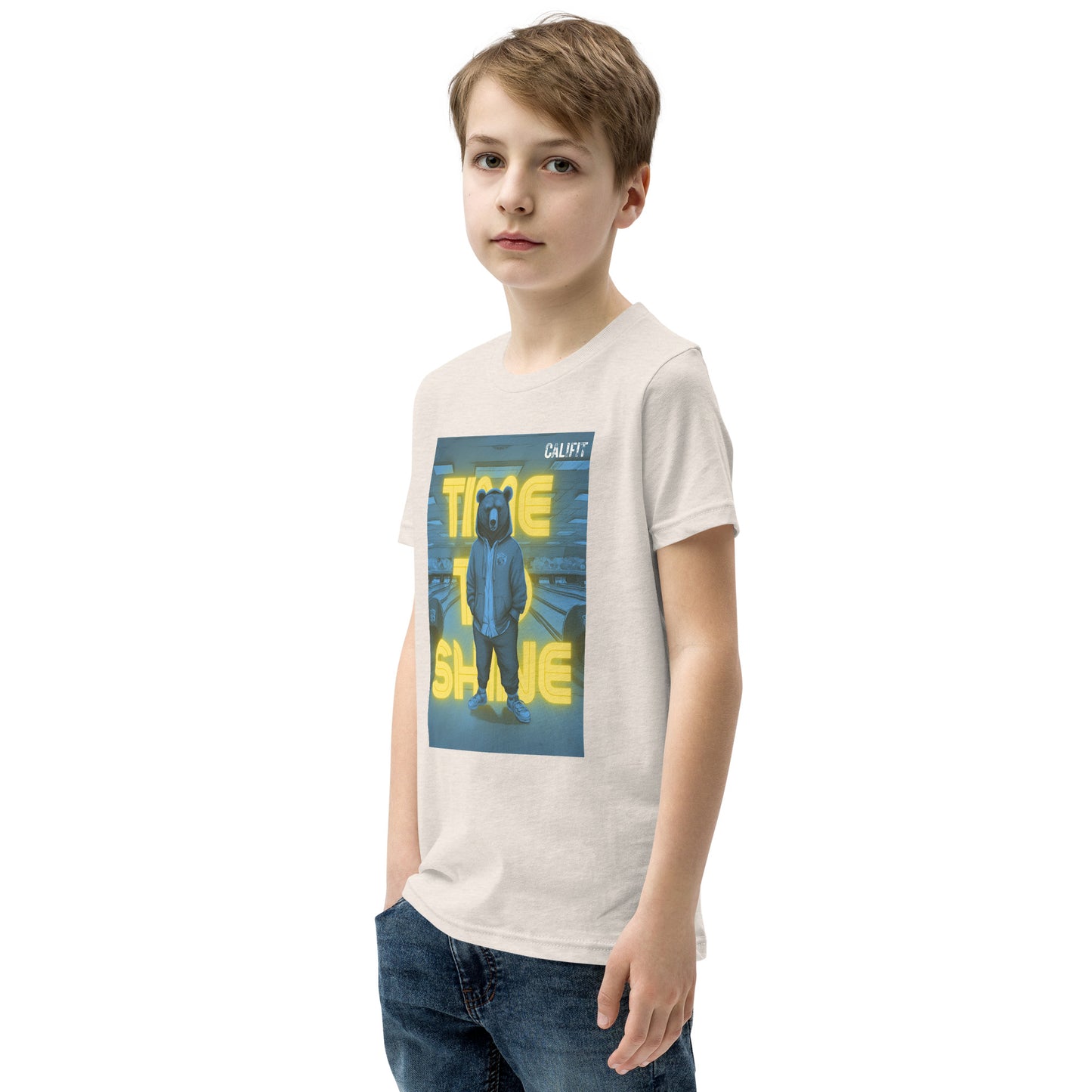 Youth Time to Shine Bear T-Shirt