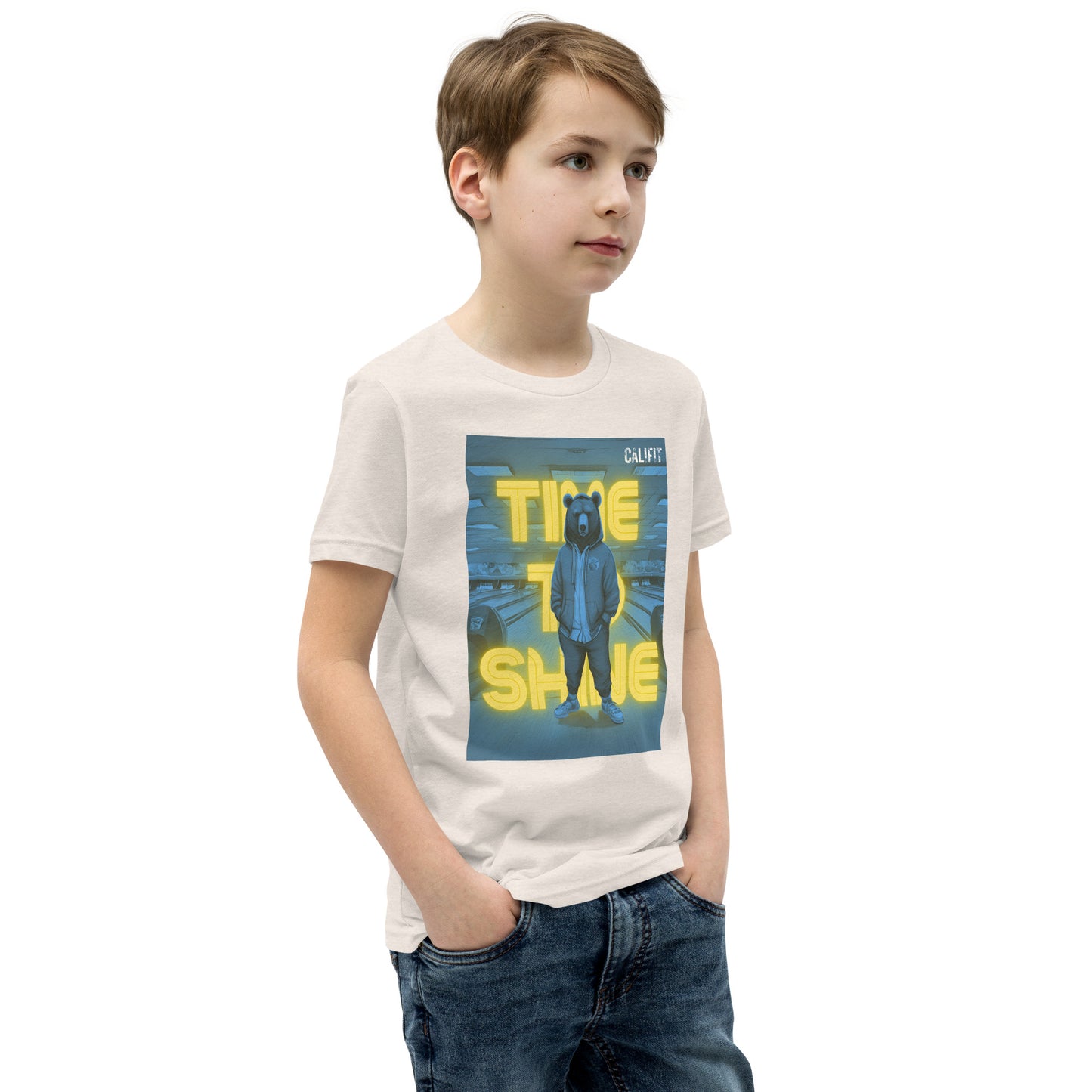 Youth Time to Shine Bear T-Shirt