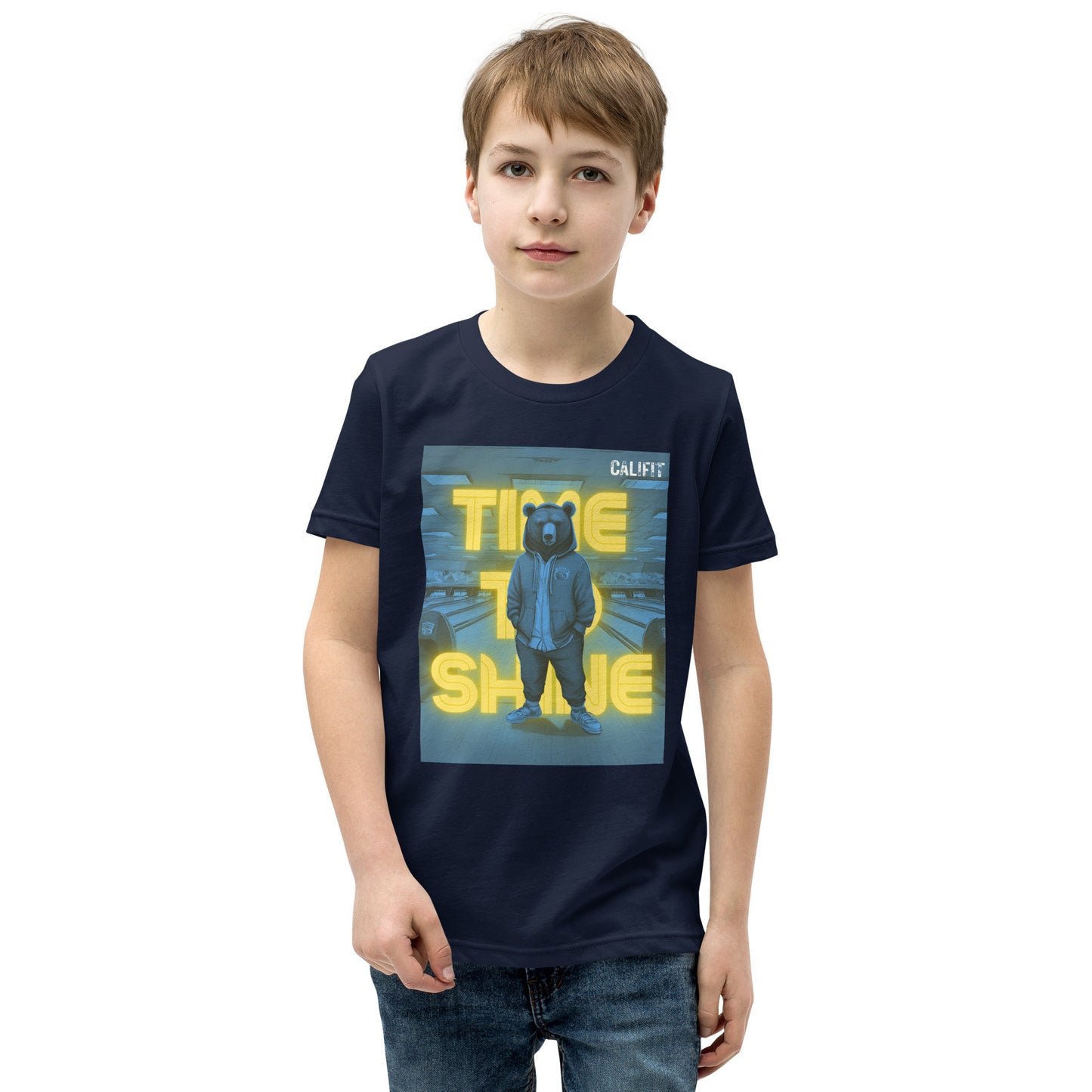 Youth Time to Shine Bear T-Shirt