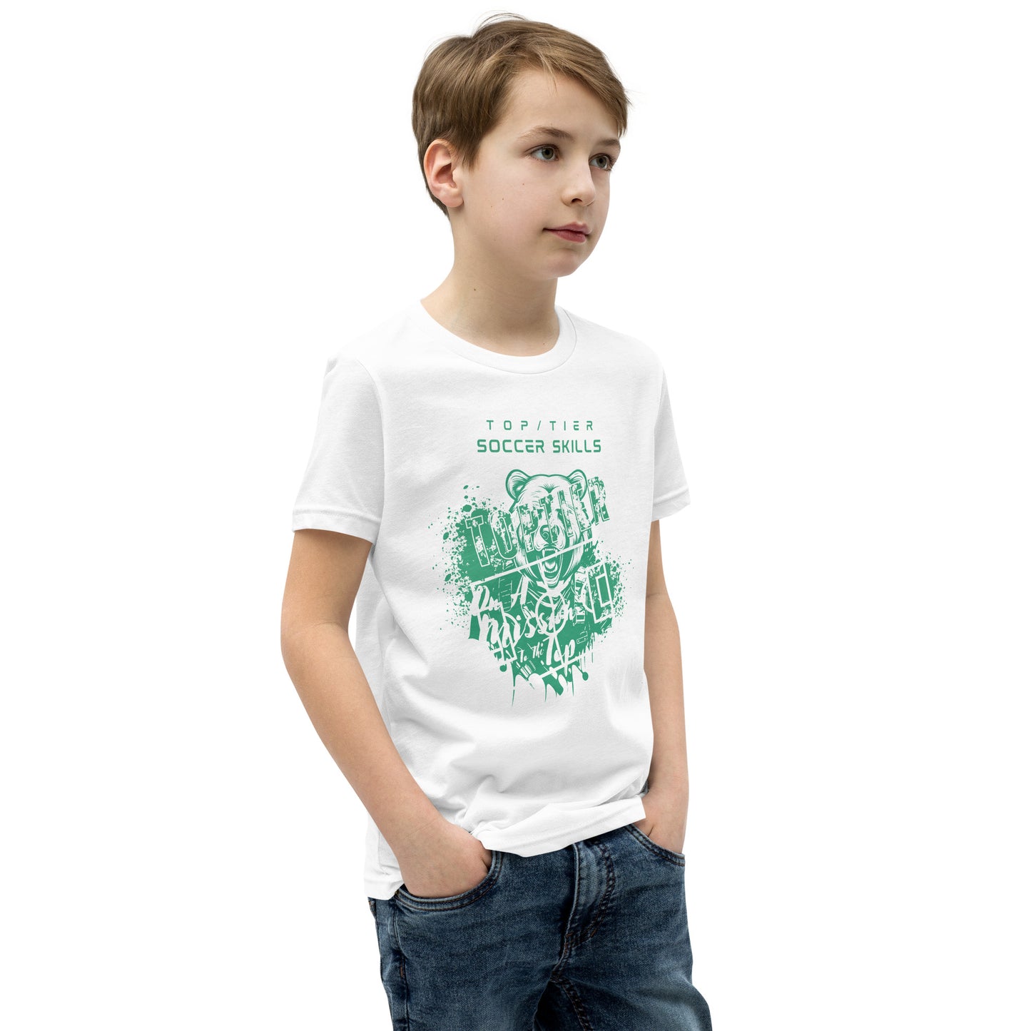 Youth TopTier SS Graphic Mission to the top T-Shirt